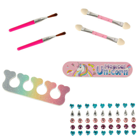 Kosmetický kufřík plný líčení pro holky Unicorn jednorožec ~ 7