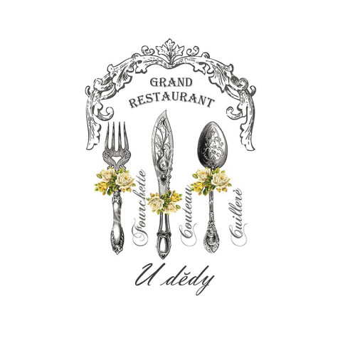 Zástěra - Grand restaurant u dědy ~ 2