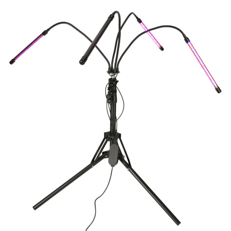 LED lampa pro pěstování rostlin se stativem 80LED ~ 2