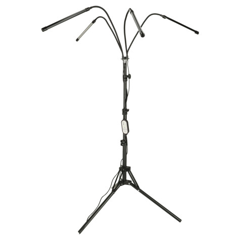 LED lampa pro pěstování rostlin se stativem 80LED ~ 3