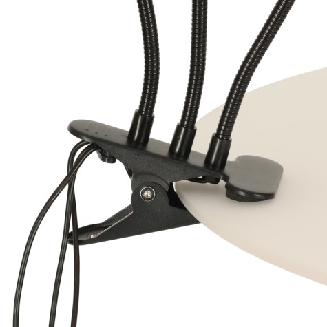 LED Lampa pro pěstování rostlin se sponou černá ~ 3