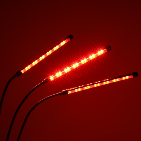 LED Lampa pro pěstování rostlin se sponou černá ~ 7