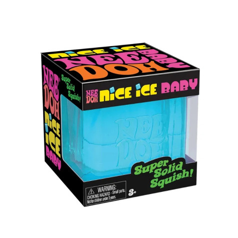 Schylling NeeDoh Mačkací kostka Teenie Nice Ice Baby ~ 3