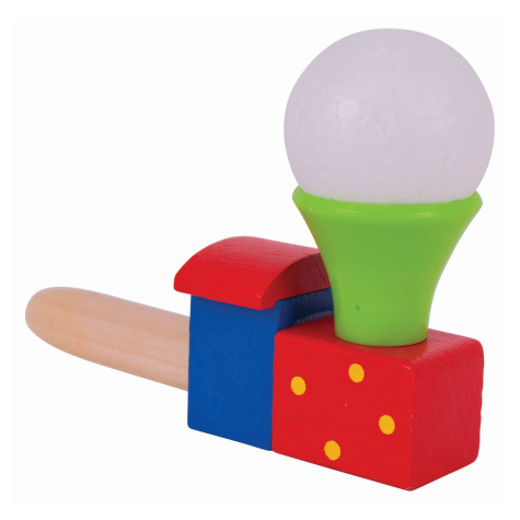 Bigjigs Toys Foukání lokomotiva s balónkem 1 ks ~ 9