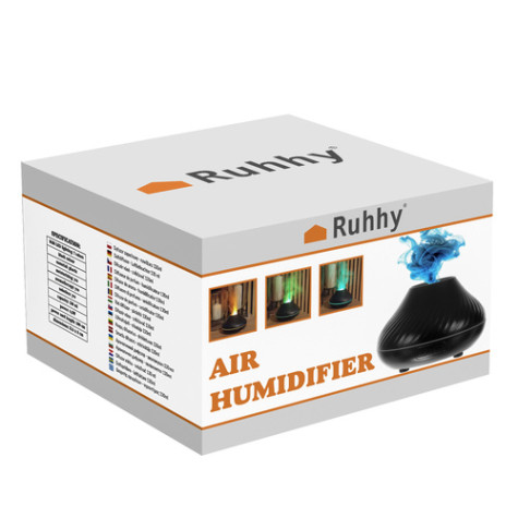 Aroma difuzér parní zvlhčovač 130ml černý Ruhhy 22541 ~ 12
