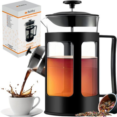 Konvice na kávu a čaj French press Ruhhy 24565