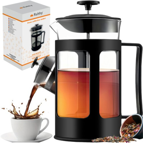 Konvice na kávu a čaj French press Ruhhy 24565 ~ 1