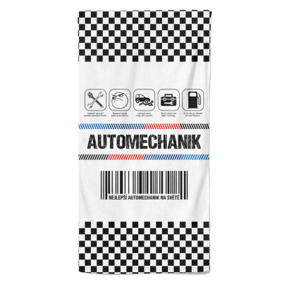 Osuška 140 x 70 cm - Automechanik 100%