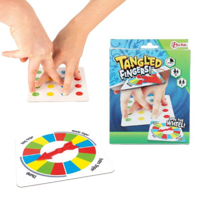 Hra Tangled Fingers Twister postřehová prstová