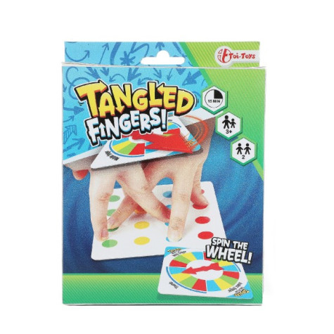 Hra Tangled Fingers Twister postřehová prstová ~ 2