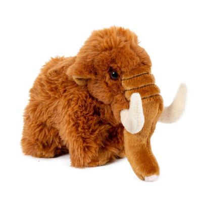 Teddies Mamut plyš 10x17cm hnědý