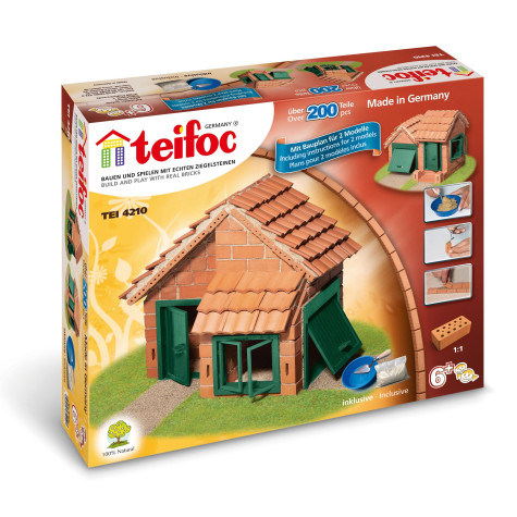 Stavebnice Teifoc Domek Albert 200ks ~ 2
