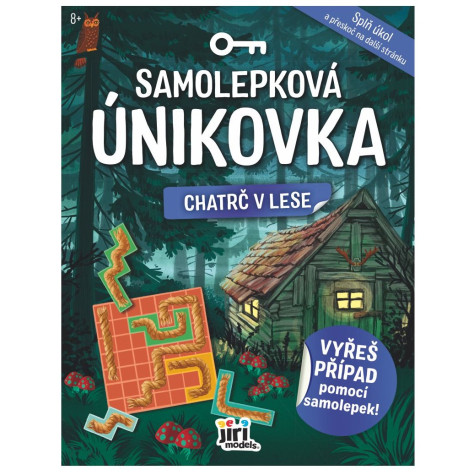 Jiri Models Samolepková únikovka - Chatrč v lese ~ 1