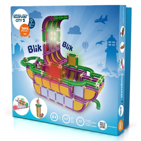 Seva Stavebnice CITY 2 plast 467ks ~ 1