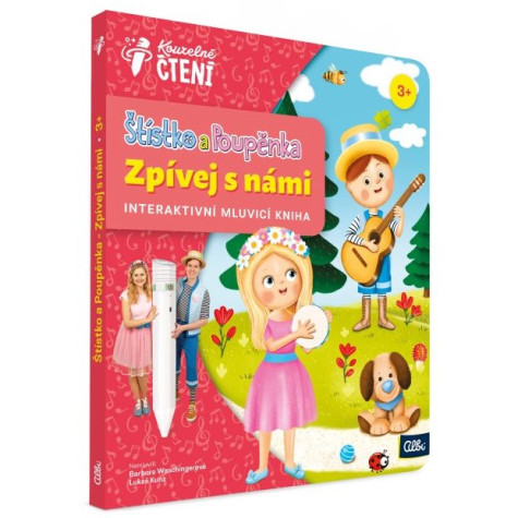 Albi Kouzelné čtení - Kniha Štístko a Poupěnka Zpívej s námi ~ 1