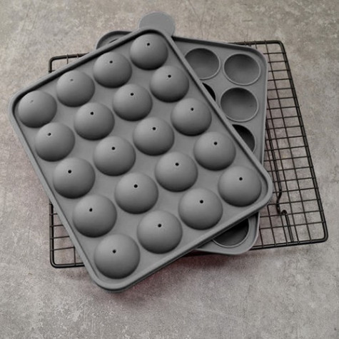 Silikonová forma na výrobu cukroví cakepops Ruhhy 21808 ~ 2