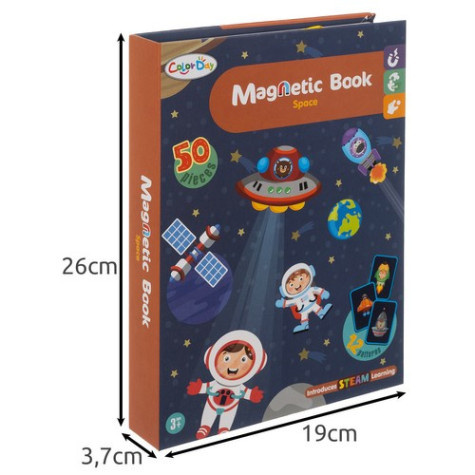 Magnetické puzzle Vesmír ISO 24731 ~ 6