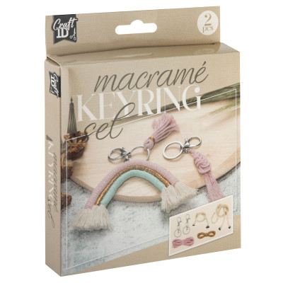 Grafix Macramé Set na klíčenky