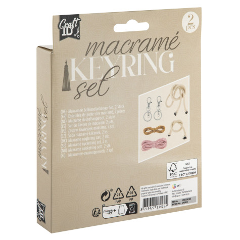 Grafix Macramé Set na klíčenky ~ 2