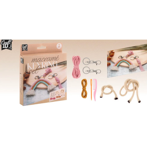 Grafix Macramé Set na klíčenky ~ 3