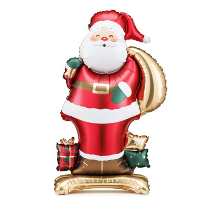 Fóliový balónek Santa Claus 48,5 x 84 cm