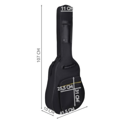 Cestovní pouzdro na kytaru černé Malatec 7880 ~ 8