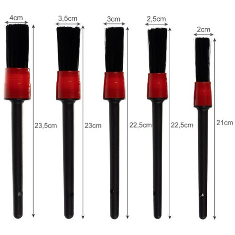 Sada štětců na detailingové čištění auta Xtrobb 21449 ~ 7