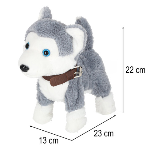 Interaktivní chodící pes na vodítku Husky ~ 10
