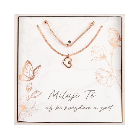 Albi Dvojitý náhrdelník - Miluji Tě ~ 1