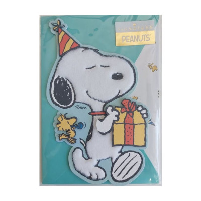 Albi Luxusní přání - Snoopy s dárkem
