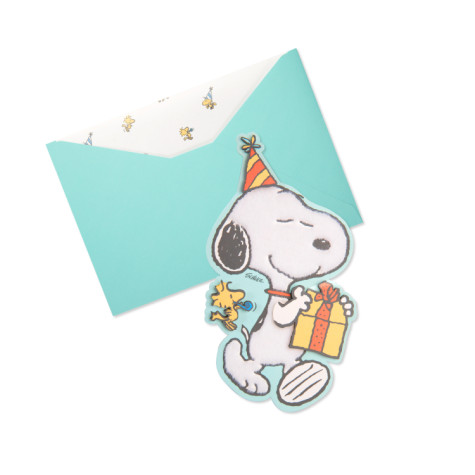 Albi Luxusní přání - Snoopy s dárkem ~ 2