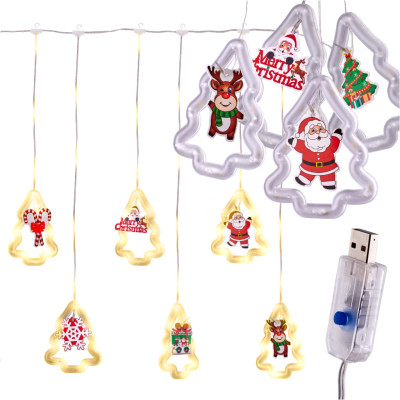 LED světla stromečky 3m USB teplá bílá