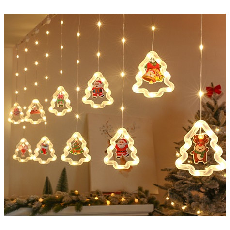 LED světla stromečky 3m USB teplá bílá ~ 2