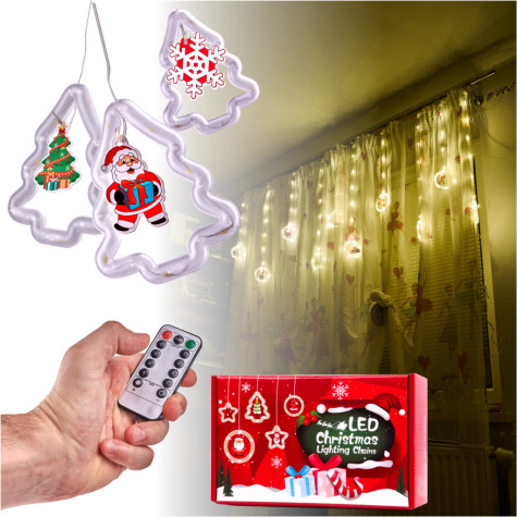 LED světla stromečky 3m USB teplá bílá ~ 4