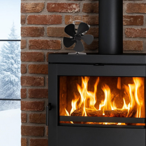 Krbový ventilátor 5lopatkový Kaminer 26206 ~ 2