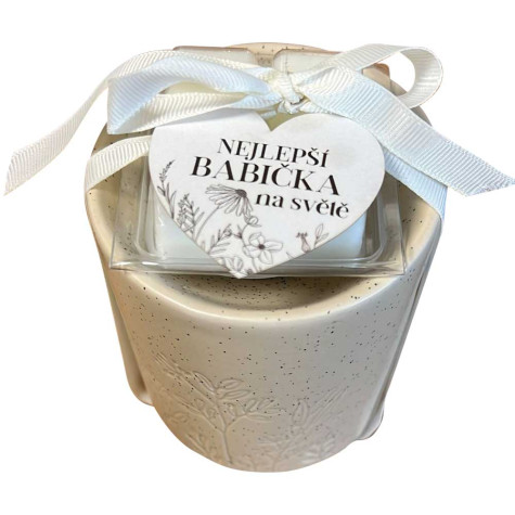 Aroma lampa s vonnými vosky - Nejlepší babička ~ 1