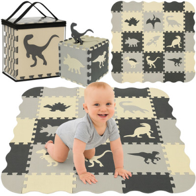Pěnové puzzle Dinosauři 30,5x30,5cm 35 ks Kruzzel 25785