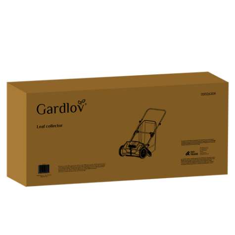 Ruční sběrač listí a trávy Gardlov 26309 ~ 14