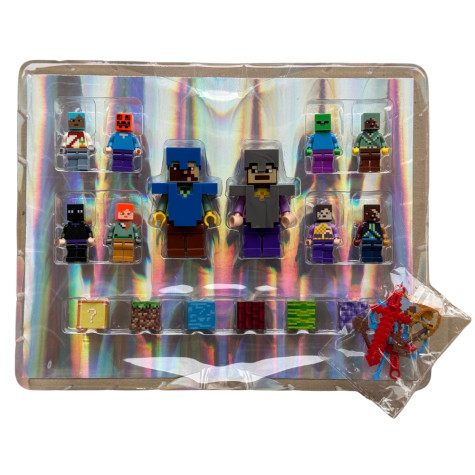 My World sada figurek + magnetické bloky 19 ks ~ 2