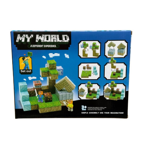 My World magnetické bloky + figurky 50 ks ~ 2