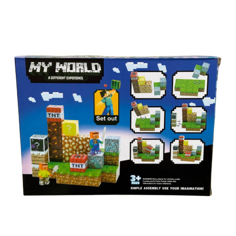My World magnetické bloky + figurky 32 ks ~ 2