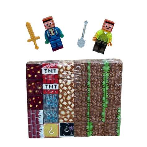 My World magnetické bloky + figurky 32 ks ~ 3