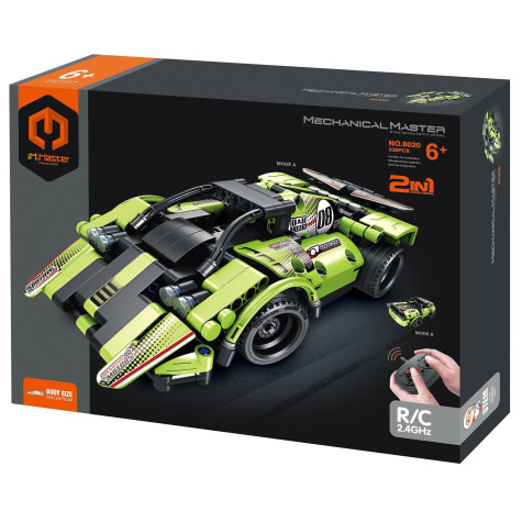 iM.Master Stavebnice Auto RC 2v1 zelené 335 dílků ~ 1