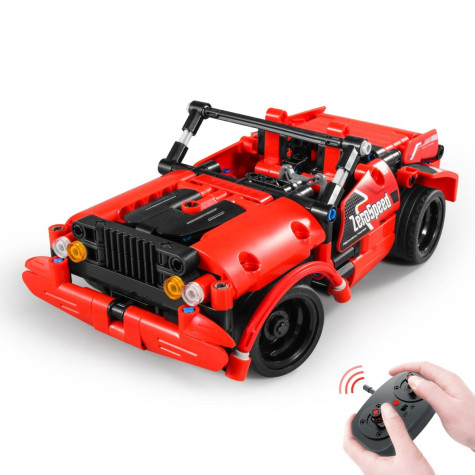 iM.Master Stavebnice auto 2v1 RC na dálkové ovládání 351 dílků ~ 3