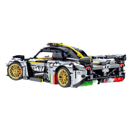 iM.Master Stavebnice Auto s mechanickým pohonem 1237 dílků ~ 3