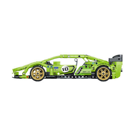 iM.Master Stavebnice Sportovní auto zelené 457 dílků ~ 4