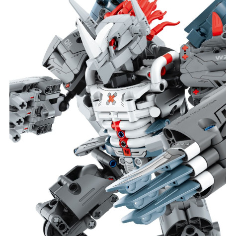 iM.Master Stavebnice Robot šedý 965 dílků ~ 3