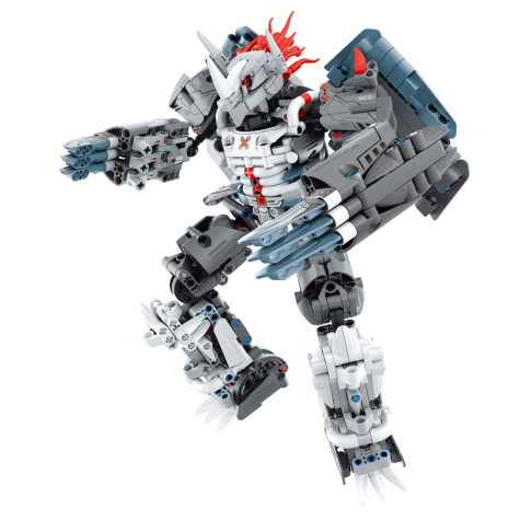 iM.Master Stavebnice Robot šedý 965 dílků ~ 4