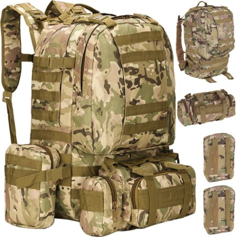 Vojenský batoh 45 l maskáčový Trizand 8923 ~ 1