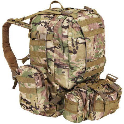 Vojenský batoh 45 l maskáčový Trizand 8923 ~ 2